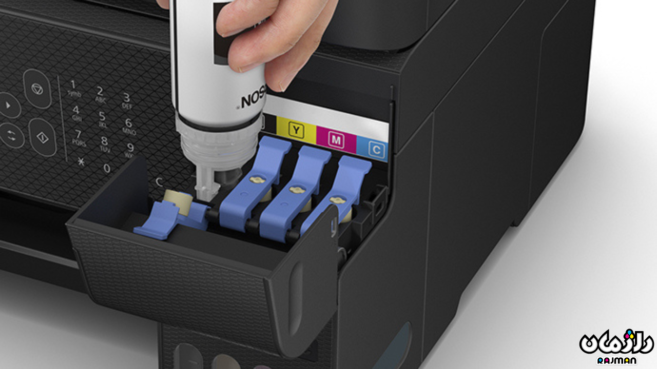 پرینتر جوهر افشان -سه کاره اپسون L3260w راژمان پرینتر جوهر افشان -سه کاره اپسون L3260w راژمان