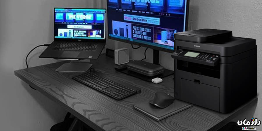 پرینتر چند کاره لیزری بدون گوشی کانن Canon i-SENSYS MF237w 2
