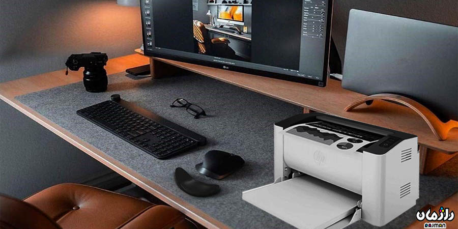 پرینتر لیزری تک کاره اچ پی HP Laser 107w 3