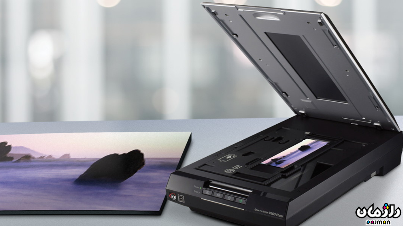 اسکنر تخت اپسون Scanner Epson V600 با سرعت پیش‌نمایش 4 ثانیه برای اسناد