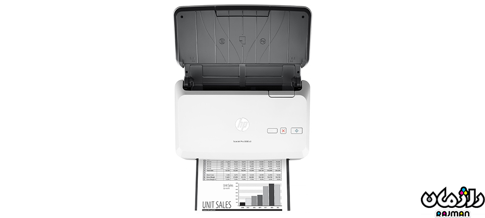 قابلیت های این اسکنر HP 3000s3