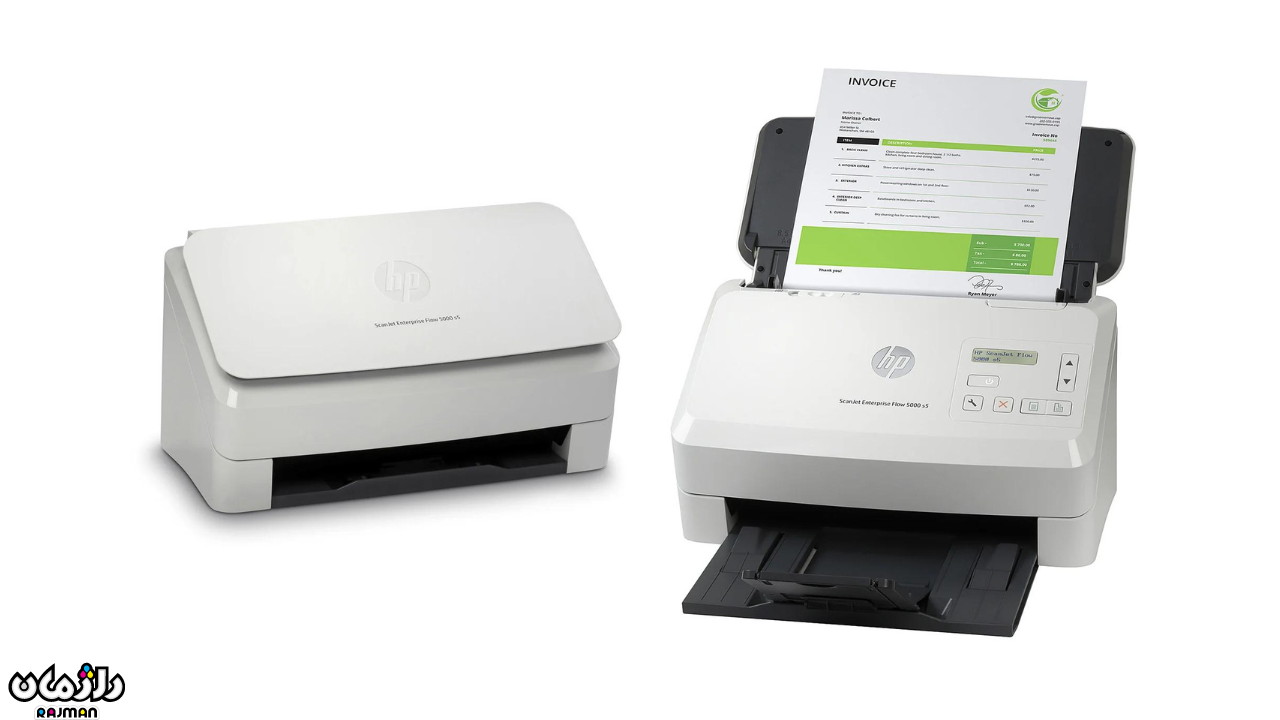 اسکنر بایگانی اچ پی HP ScanJet 5000 s5 برای اسکن حجم بالای اسناد