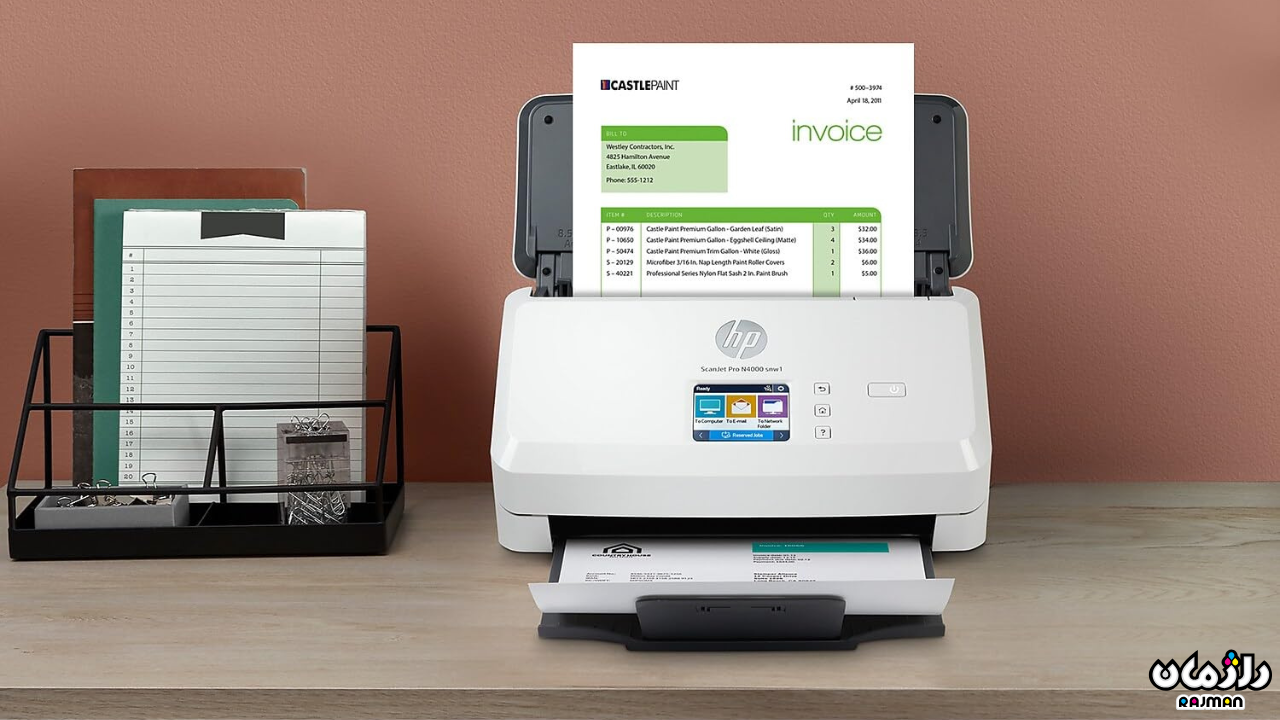 پرینتر HP 4000SNW 1