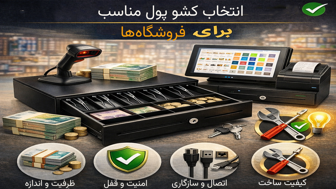 ۵ نکته مهم در خرید کشو پول برای فروشگاهها ۵ نکته مهم در خرید کشو پول برای فروشگاهها