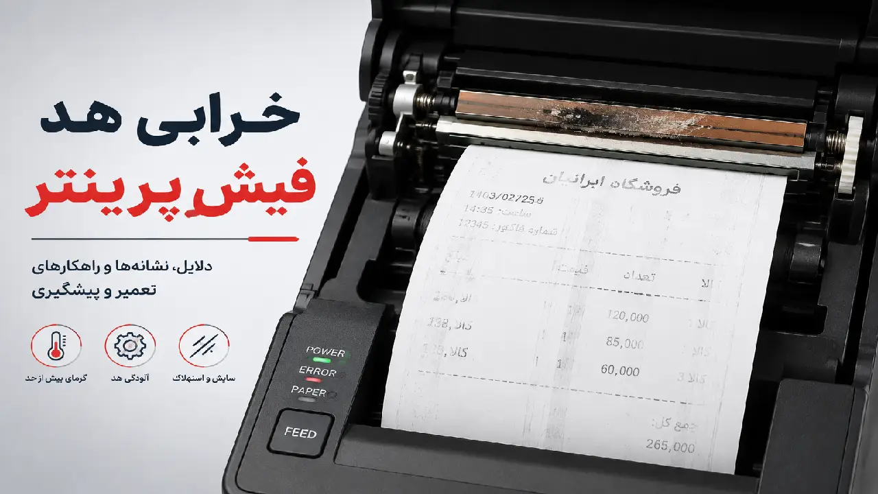 چگونه از خرابی هد فیش پرینتر جلوگیری کنیم؟
