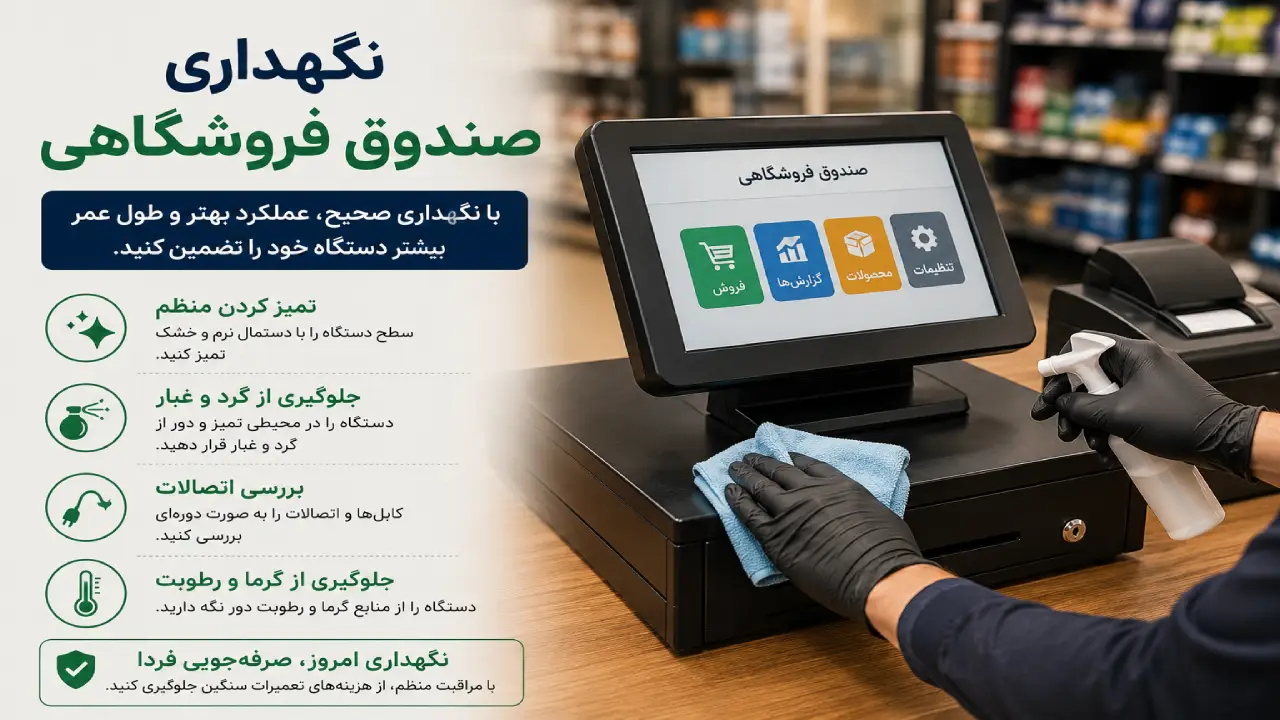نگهداری صندوق فروشگاهی