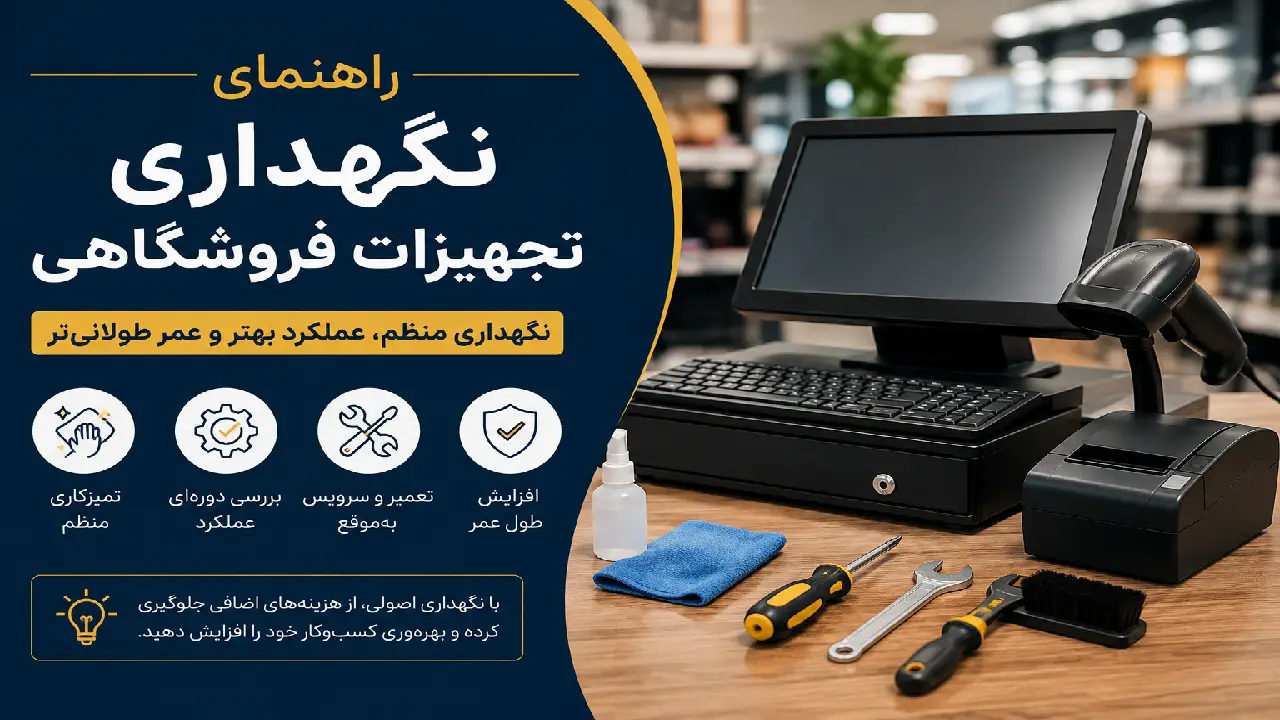  راهنمای نگهداری تجهیزات فروشگاهی