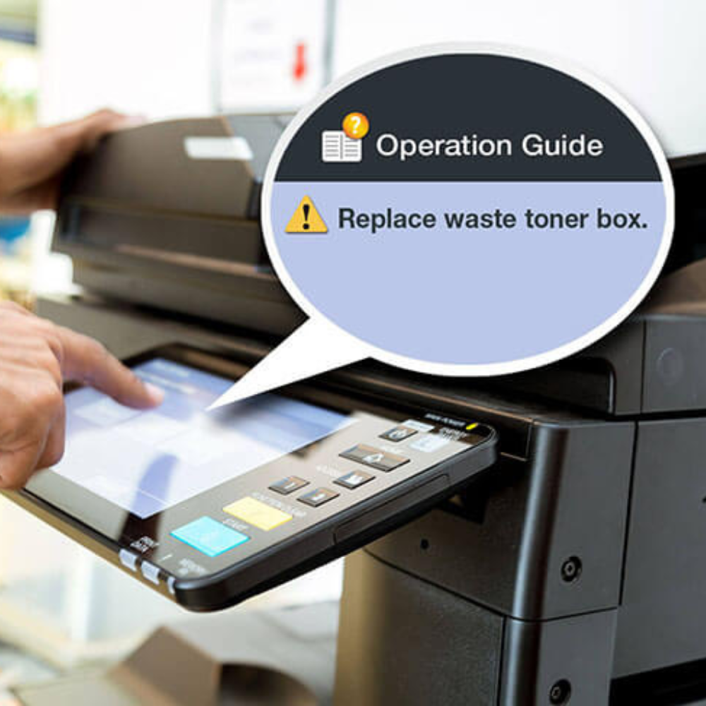 نحوه تخلیه سطل اشغال کاتریج چگونه است؟