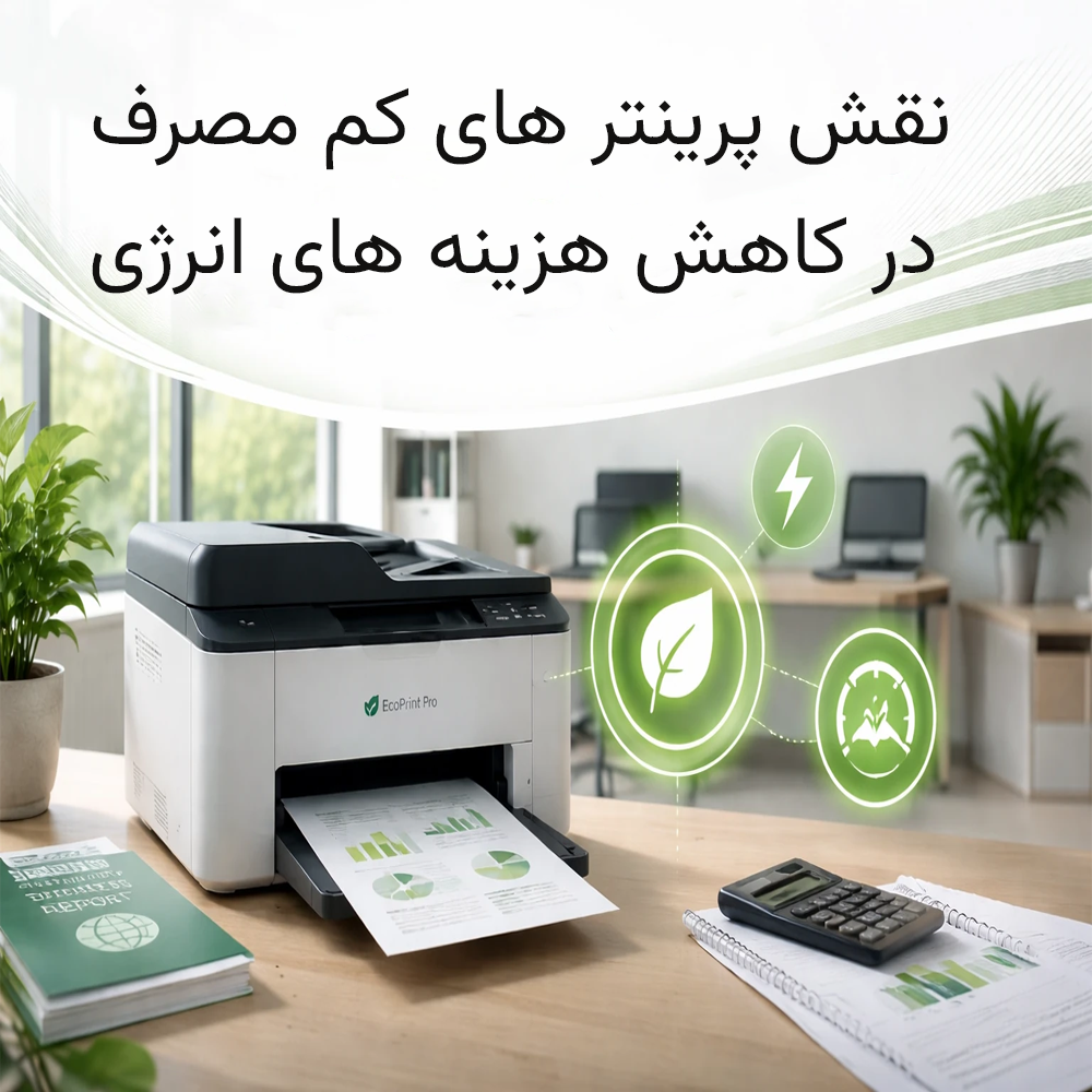 نقش پرینترهای کم‌مصرف در کاهش هزینه‌های انرژی