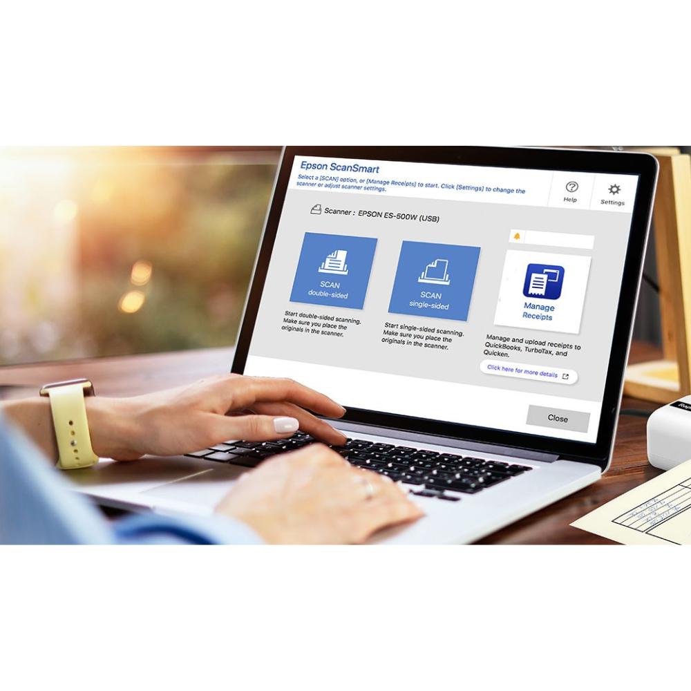 Epson ScanSmart نرم‌افزار مدیریت اسناد و اسکن حرفه‌ای