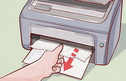 اگر کاغذ در پرینتر گیر کرد چکار کنیم ؟